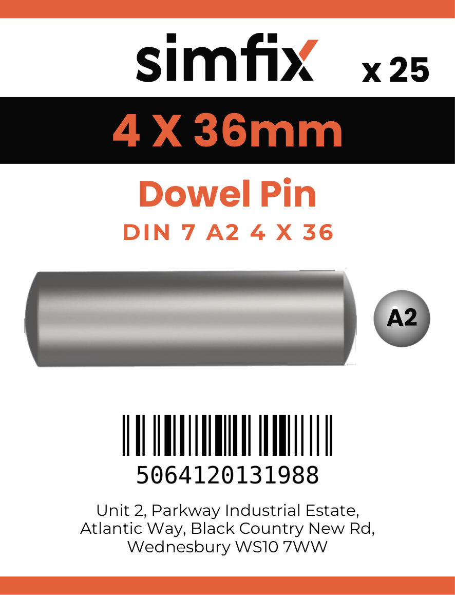 Simfix product label - 7A2604036-D