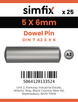 Simfix product label - 7A2605006-D