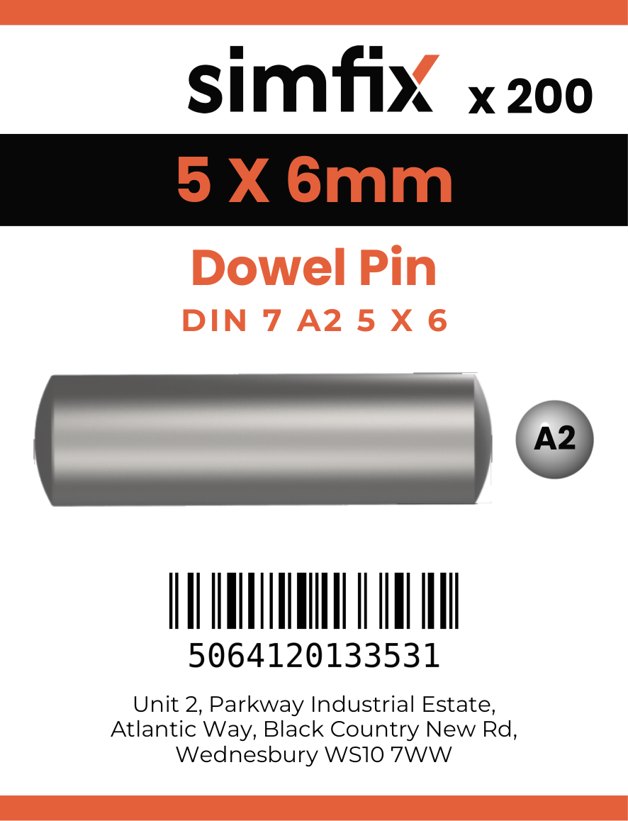 Simfix product label - 7A2605006-T