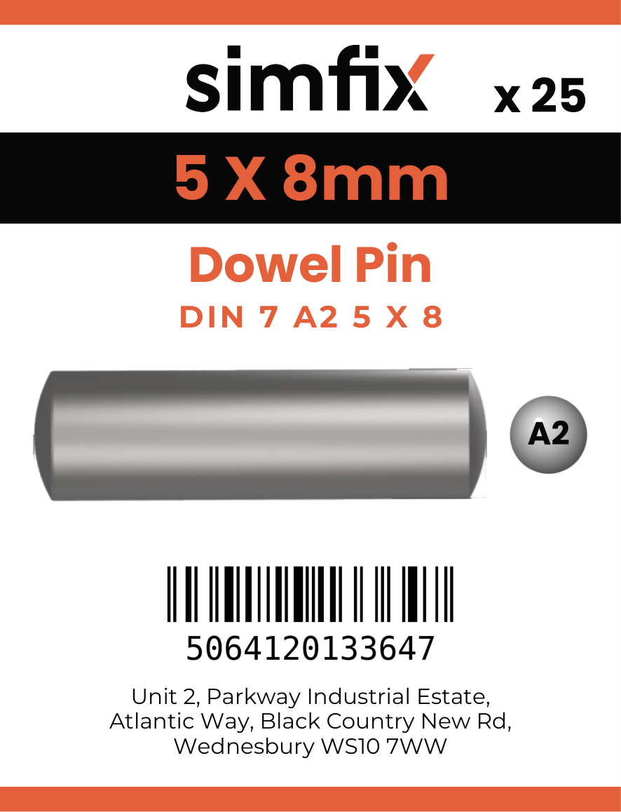 Simfix product label - 7A2605008-D