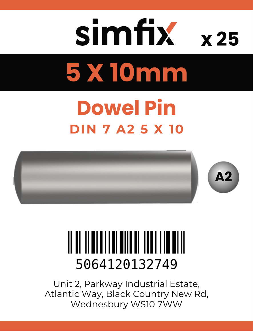 Simfix product label - 7A2605010-D