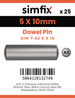 Simfix product label - 7A2605010-D