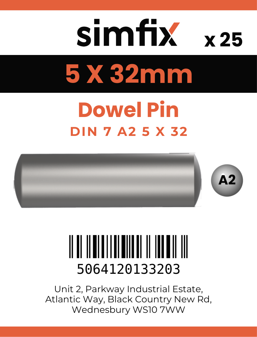 Simfix product label - 7A2605032-D