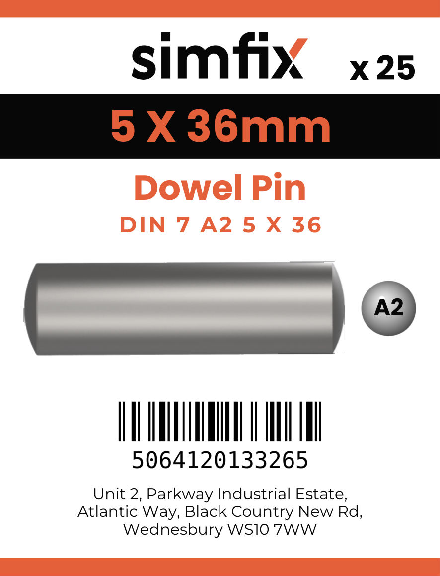 Simfix product label - 7A2605036-D
