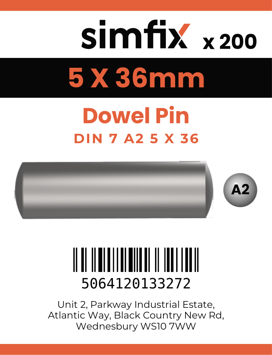 Simfix product label - 7A2605036-T