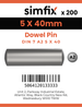 Simfix product label - 7A2605040-T