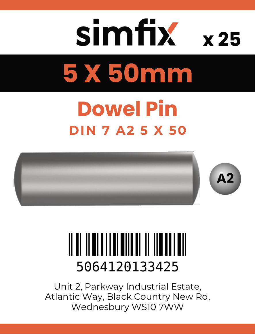 Simfix product label - 7A2605050-D