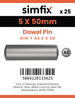 Simfix product label - 7A2605050-D