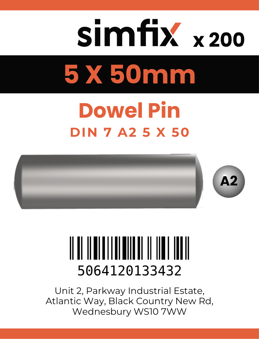Simfix product label - 7A2605050-T