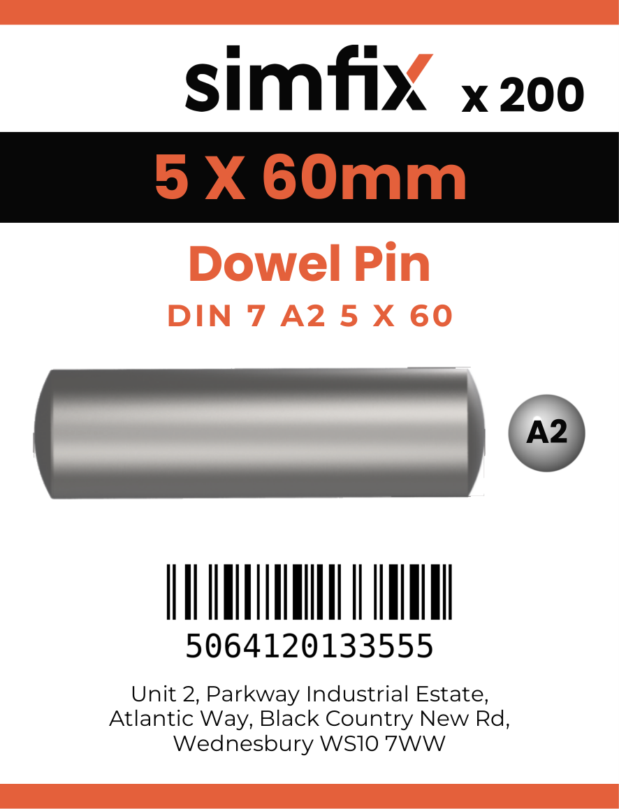 Simfix product label - 7A2605060-T