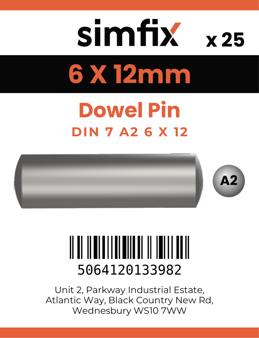 Simfix product label - 7A2606012-D