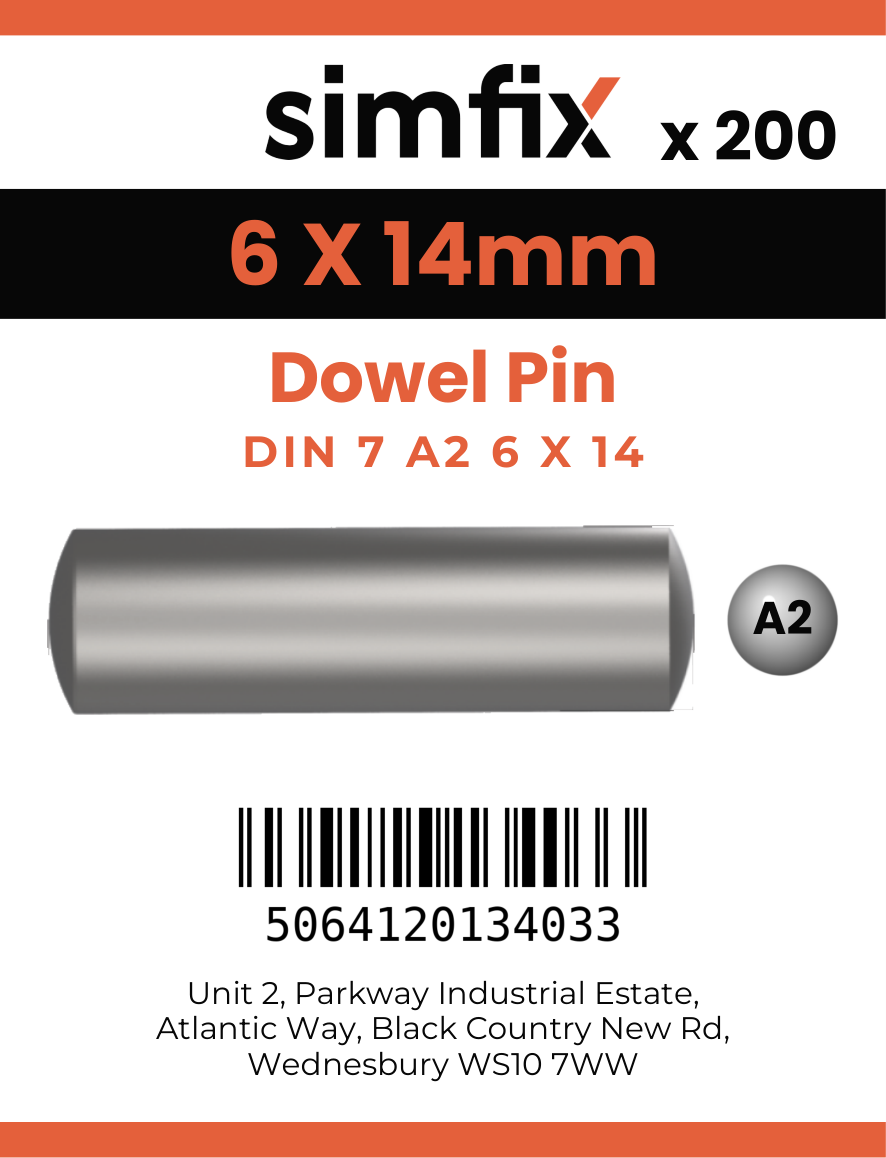 Simfix product label - 7A2606014-T