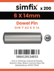 Simfix product label - 7A2606014-T