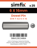 Simfix product label - 7A2606016-D