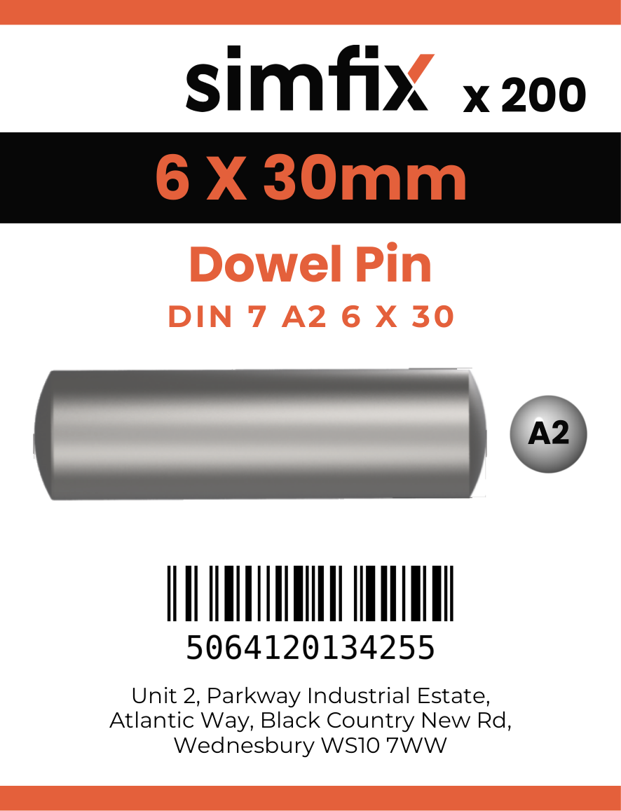 Simfix product label - 7A2606030-T