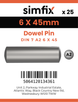 Simfix product label - 7A2606045-D