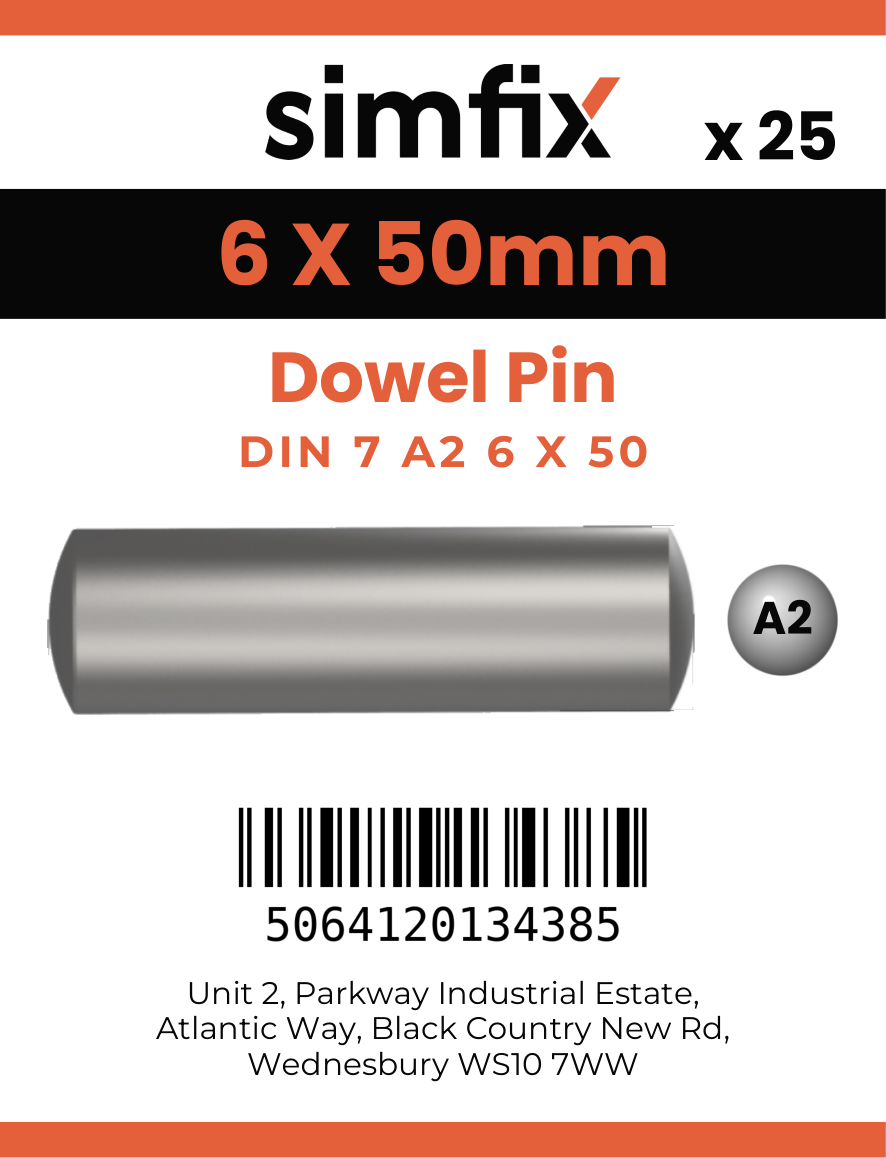 Simfix product label - 7A2606050-D