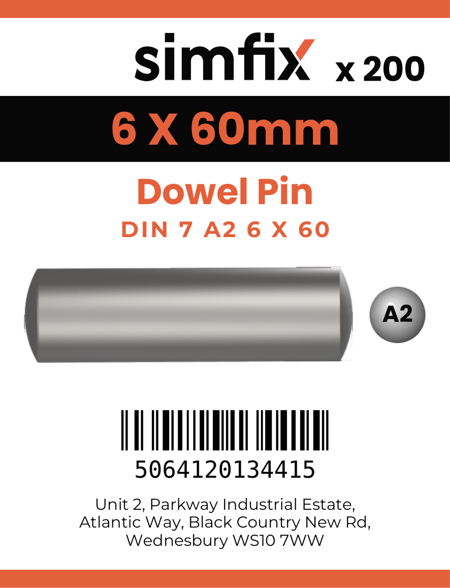 Simfix product label - 7A2606060-T