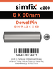 Simfix product label - 7A2606060-T