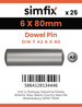 Simfix product label - 7A2606080-D