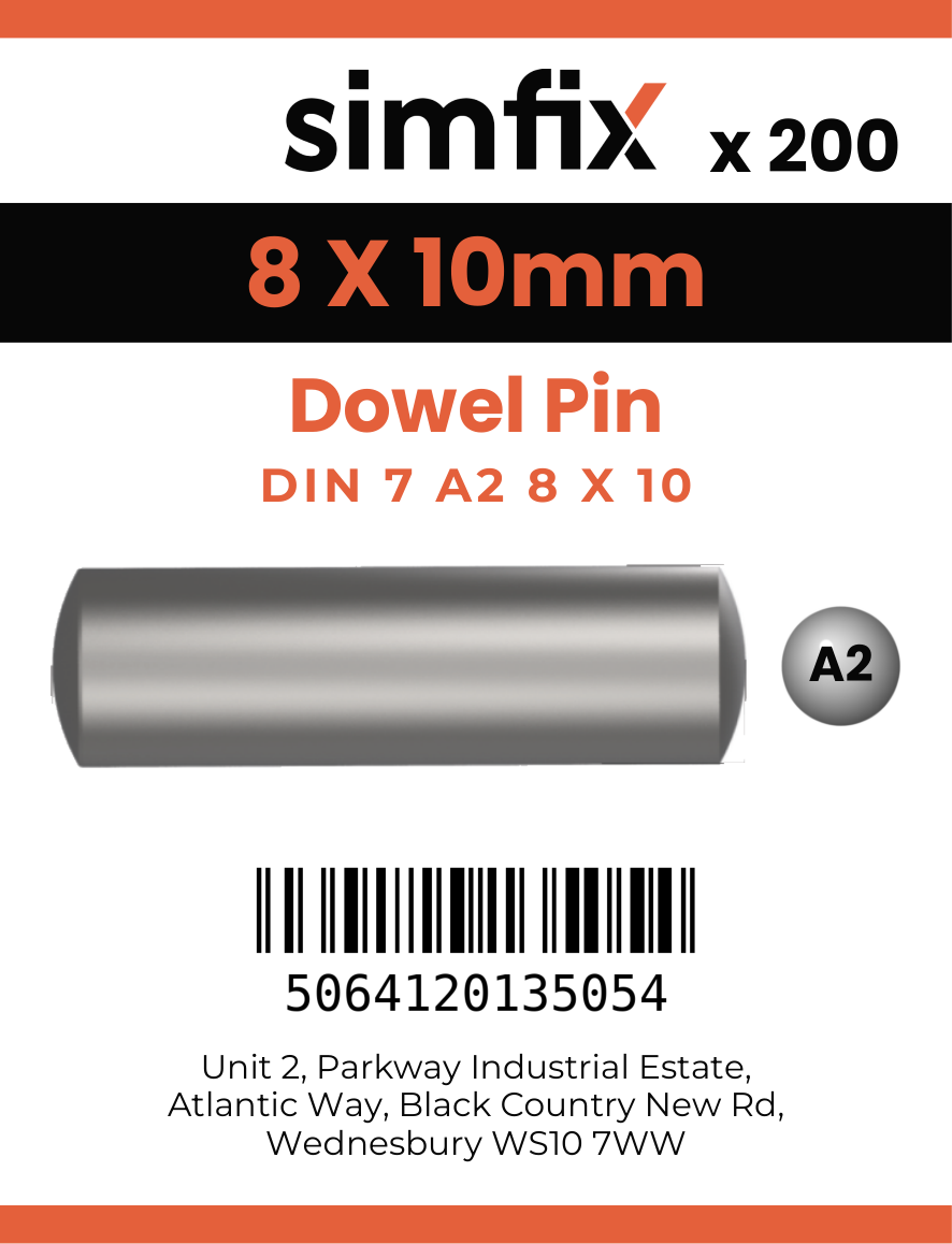 Simfix product label - 7A2608010-T