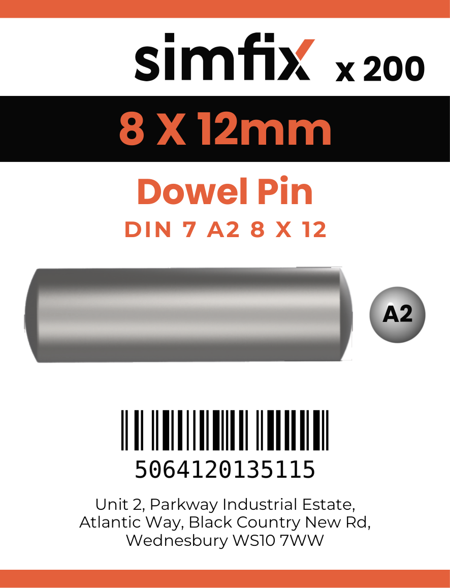Simfix product label - 7A2608012-T