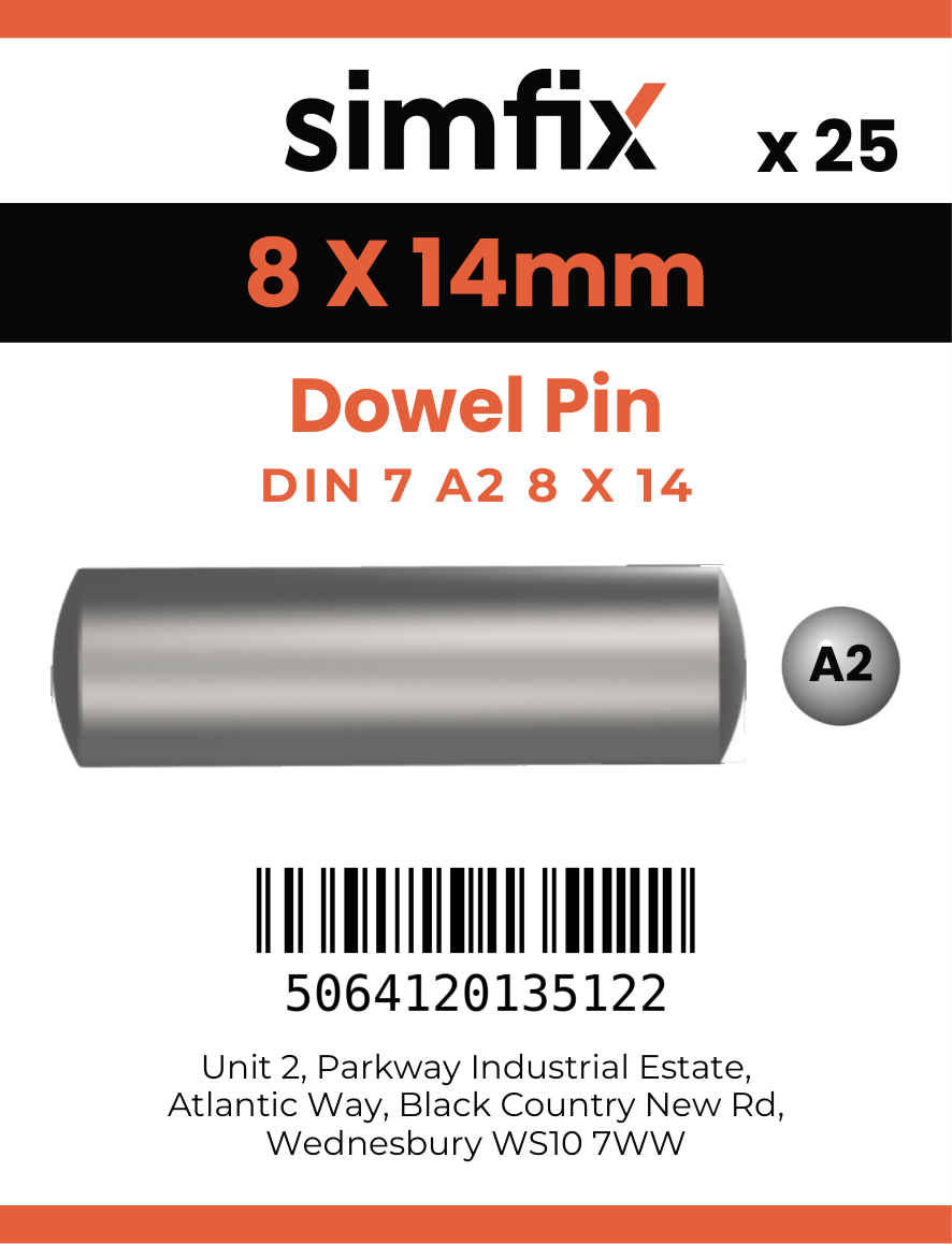 Simfix product label - 7A2608014-D
