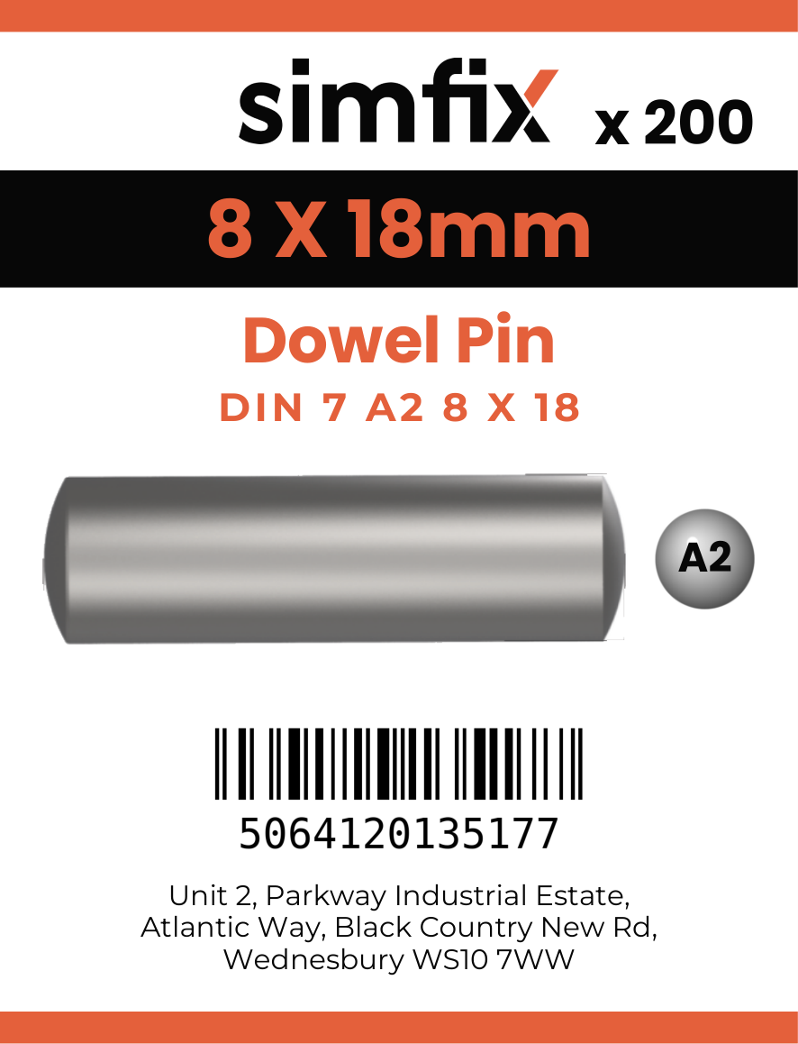 Simfix product label - 7A2608018-T
