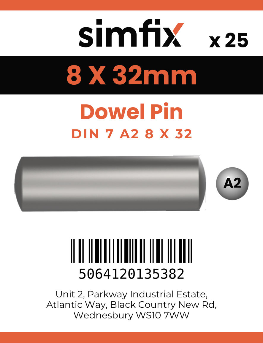 Simfix product label - 7A2608032-D