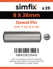 Simfix product label - 7A2608036-D