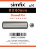 Simfix product label - 7A2608060-D