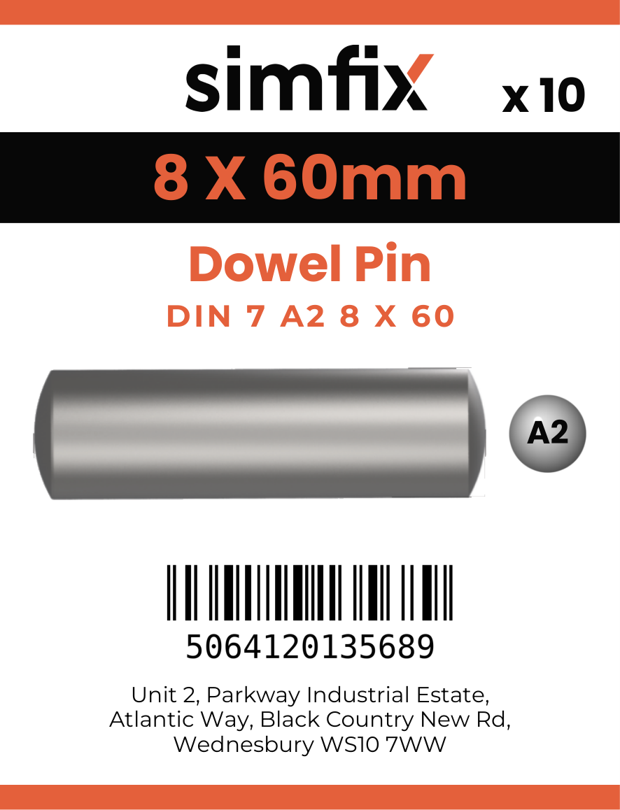 Simfix product label - 7A2608060-D