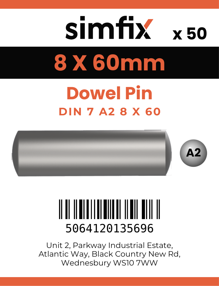 Simfix product label - 7A2608060-T