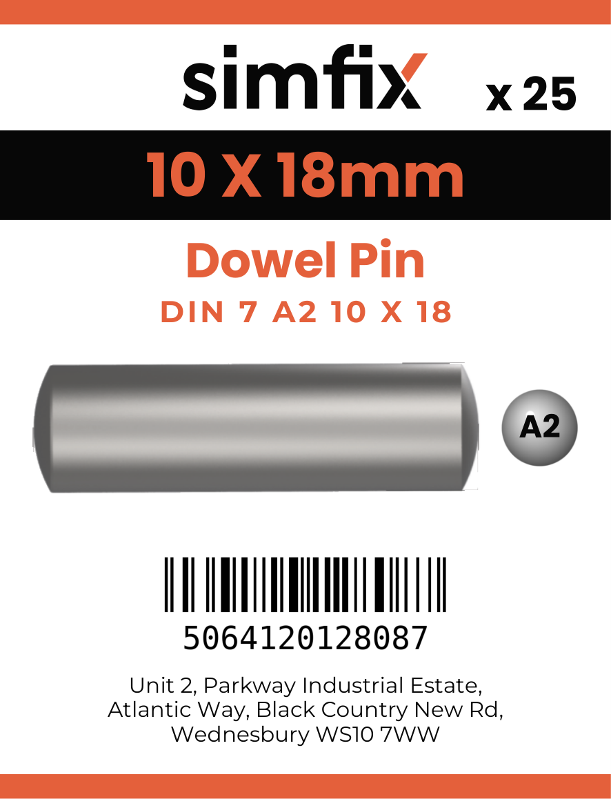 Simfix product label - 7A2610018-D