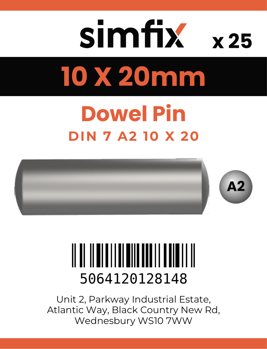 Simfix product label - 7A2610020-D