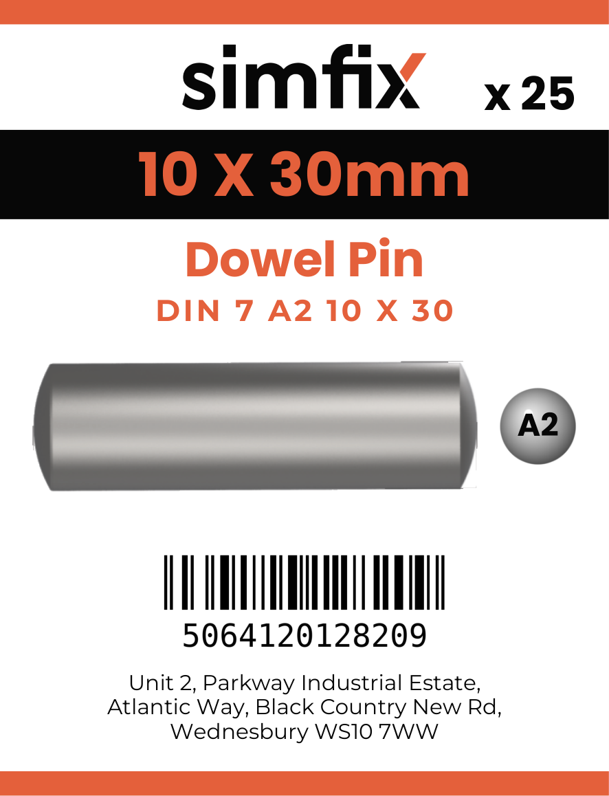 Simfix product label - 7A2610030-D