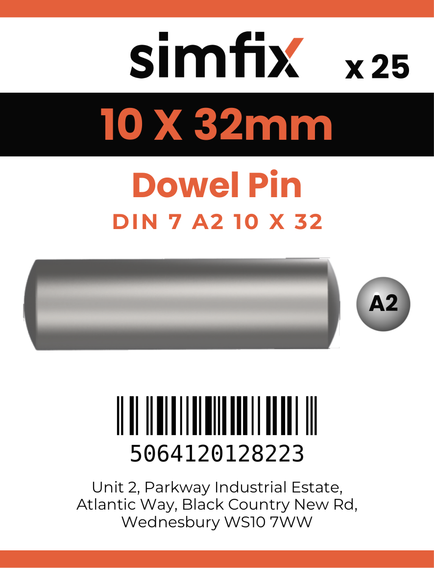 Simfix product label - 7A2610032-D