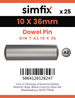 Simfix product label - 7A2610036-D