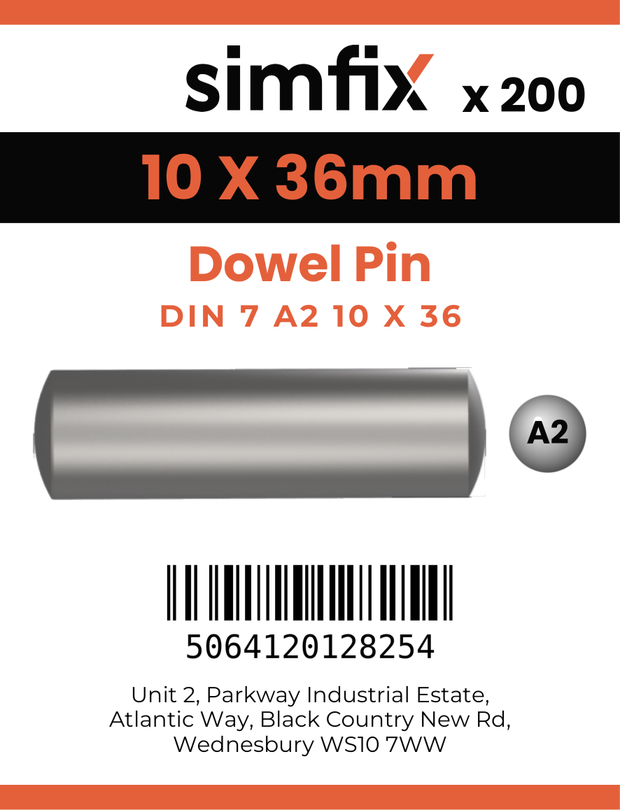 Simfix product label - 7A2610036-T