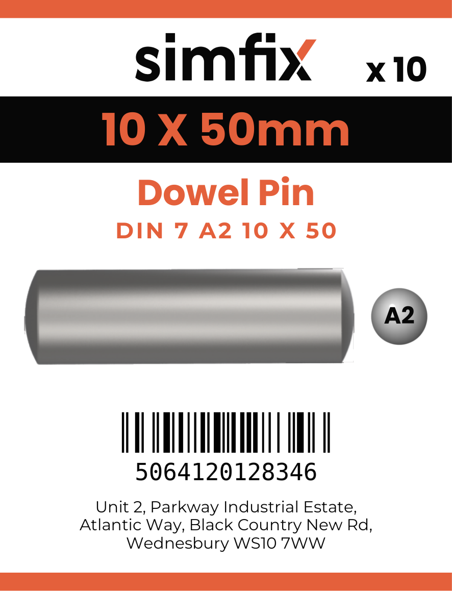 Simfix product label - 7A2610050-D