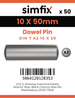 Simfix product label - 7A2610050-T