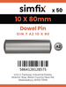 Simfix product label - 7A2610080-T
