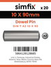 Simfix product label - 7A2610090-D