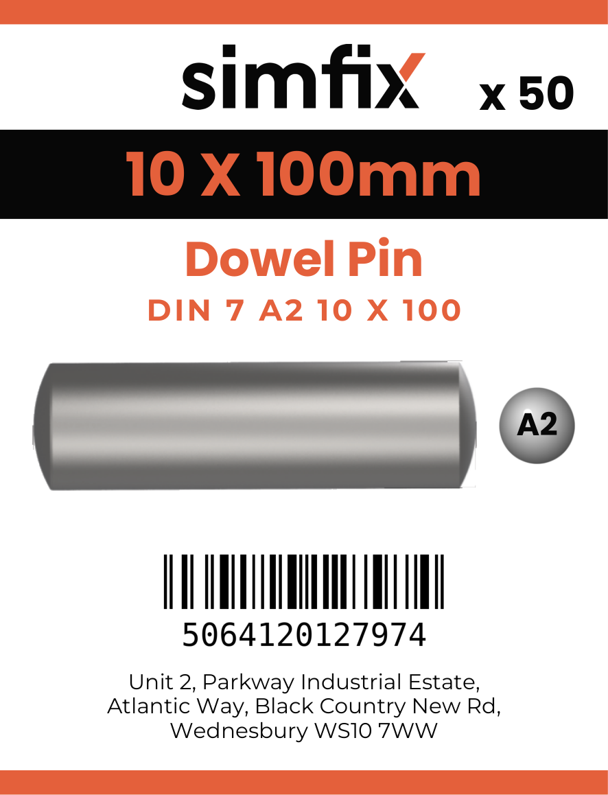 Simfix product label - 7A2610100-T
