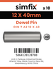 Simfix product label - 7A2612040-D