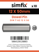 Simfix product label - 7A2612050-D