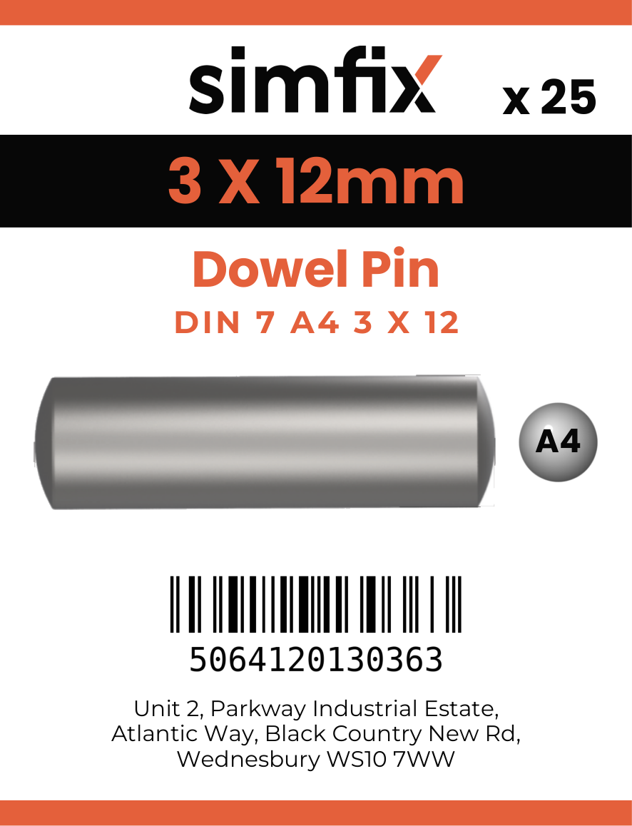 Simfix product label - 7A403012-D