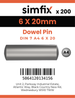 Simfix product label - 7A406020-T