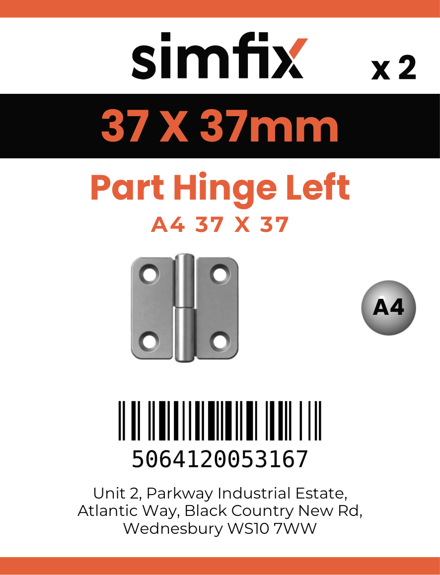 Simfix product label - 814033A43737L-D