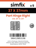 Simfix product label - 814033A43737R-T